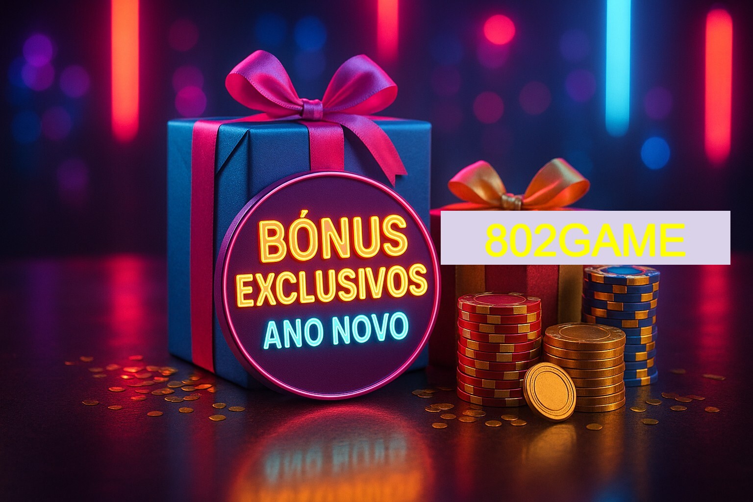 Promoções de Ano Novo no 802GAME